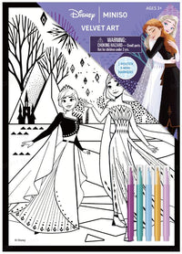 Coloriage velour Disney Frozen Collection