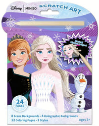 Set de peintures à gratter Disney Frozen Collection