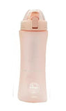 Bouteille Tritan couvercle rabattable sangle 660 ml rose Flip Top Series