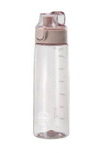 Bouteille Tritan couvercle à ressort et poignée 730 ml rose Spring Series
