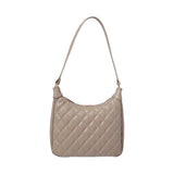 Sac à bandoulière matelassé marron Diamond Series