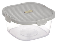 Contenant alimentaire rayé 700 ml gris Striped Food Series