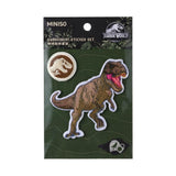 Autocollants brodés 2 modèles Jurassic World