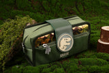 Trousse papeterie brillante dans le noir Jurassic World