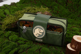 Trousse papeterie brillante dans le noir Jurassic World