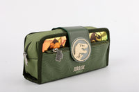 Trousse papeterie brillante dans le noir Jurassic World