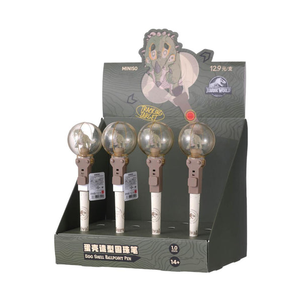 Stylo à bille coquille d'œuf Triceratops Jurassic World Collection