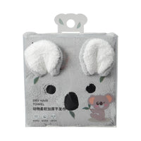 Serviette cheveux Koala Animal Series