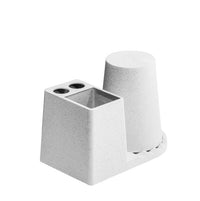 Ensemble SDB avec gobelet et porte-brosse à dents simple beige Bathroom Series