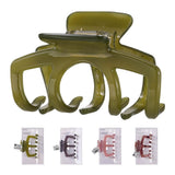 Gde pince à cheveux 7 griffes kaki violet rose Basic Series