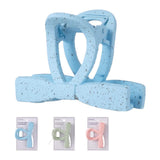 Pince à griffes nœud vert rose ou bleue Basic Series