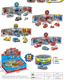 Circuit voiture rangé dans une boite de cire pour voiture Lifelike Series