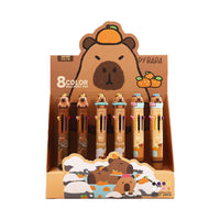 Stylo bille Mimibara 8 couleurs Happy Baking Collection