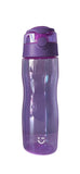 Bouteille plastique portable avec poignée 750 ml violette Bounce Series