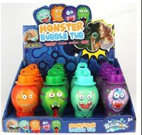 Bouteille à bulles 4 modèles assortis Monstres Bubble Series