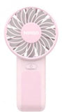 Ventilateur portable rose 1200mAh Macaron Series