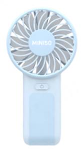 Ventilateur portable bleu 1200mAh Macaron Series