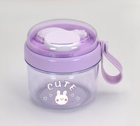 Saladier avec anse 650 ml violet Cartoon Series