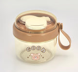 Saladier avec anse 650 ml marron Cartoon Series