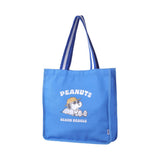 Sac cabas à bandoulière bleu Snoopy Beach Fun Collection
