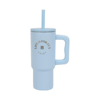 Bouteille d'eau double paroi bleue clair 720 ml Dopamine Color Series