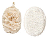 Éponge de douche double face avec loofah Harmony Series