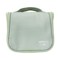 Trousse de toilette suspendue verte Miniso Go Series