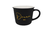 Mug en céramique noir 310 ml Colorful Series