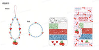 Kit de fabrication bracelets en perles DIY Cerise Fruits Series