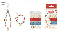 Kit de fabrication bracelets en perles DIY Pomme Fruits Series