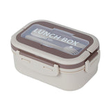 Boîte déjeuner gde capacité 1650 ml marron Premium Series