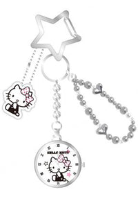 Breloque Hello Kitty blche Collection Noir et Blanc Sanrio