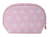 Trousse cosmétique forme de coquillage rose Bowknot Series