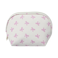 Trousse cosmétique forme de coquillage beige Bowknot Series
