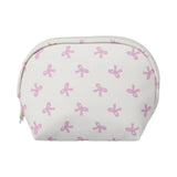 Trousse cosmétique forme de coquillage beige Bowknot Series
