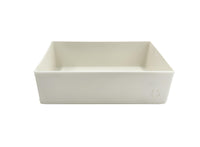 Boîte de rangement à motifs S blanc cassé Patterned Series