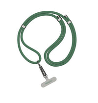 Lanière de téléphone longue et réglable verte Basic Series