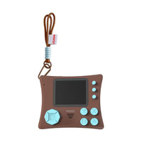 Mini console de jeu rétro carrée marron GC52 Retro Series