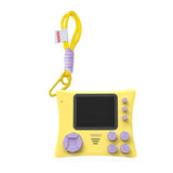 Mini console de jeu rétro carrée jaune GC52 Retro Series
