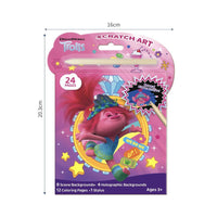 Peinture à gratter Trolls Collection