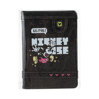 Carnet relié en denim retro Disney Mickey Collection