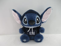 Peluche Stitch assise 30 cm capuche Disney Stitch Collection