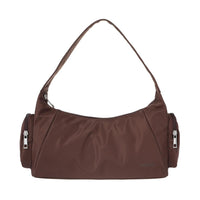 Sac bandoulière 3 poches marron Three Pocket Series