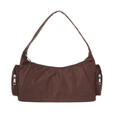 Sac bandoulière 3 poches marron Three Pocket Series