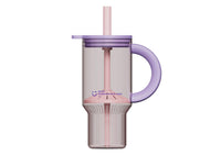 Bouteille avec paille violette 1000 ml Tritan Series