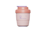 Mug à café avec couvercle rose 420 ml Coffee Series