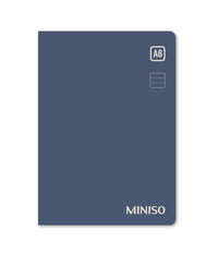 Cahier A6 96 feuilles bleu marine Simple Color Collection