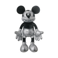 Peluche rétro en cuir argenté 40cm Disney Mickey Collection