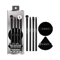 Pinceaux pour les yeux x6 Classic Black White Series