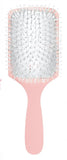 Brosse à cheveux massante à coussinet rose mat Comfortable Series